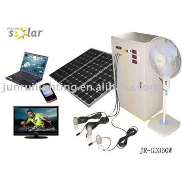 Praktische CE-Solarenergie-home-System, solar-Generator system(JR-GD360W)